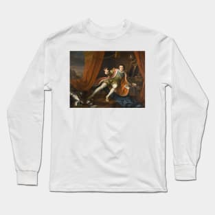 David Garrick as Richard III by William Hogarth Long Sleeve T-Shirt